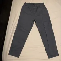 ユニクロ イージーリラックスアンクルパンツ M ダークグレー 美品 2回着用