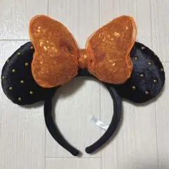 ディズニー　ハロウィン　ミニーカチューシャ　レア物
