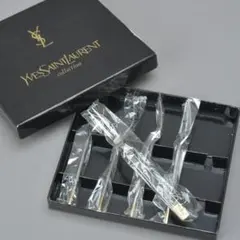 新品 イヴサンローラン カトラリー デザートピック フォーク 5本セット 箱付