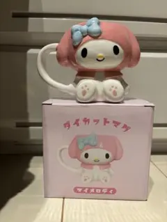 値下げ⭐︎マイメロディ ダイカットマグ ピンク