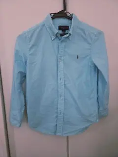 Ralph Lauren 水色 長袖シャツ