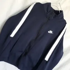 NIKE ワンポイント サイドライン トラックジャケット ジャージ　ワンポイント