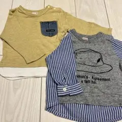 プティマイン　長袖　80cm 2点セット