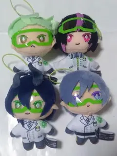 ツイステ　エクストラマスコット　実験着　ディアソムニア寮　４個　コンプセット