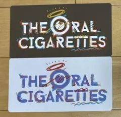 THE ORAL CIGARETTES ステッカー　2枚セット
