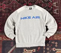 k*z様 NIKE ナイキ 刺繍ロゴ スウェット トレーナー グレー M