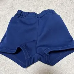 体操服　ネイビー ショートパンツ ウエストゴム付き