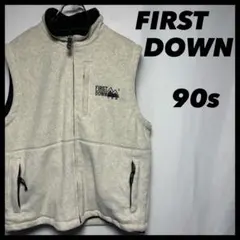 古着　90s FIRST DOWN フリース　ベスト　中綿ベスト　16のサムネイル