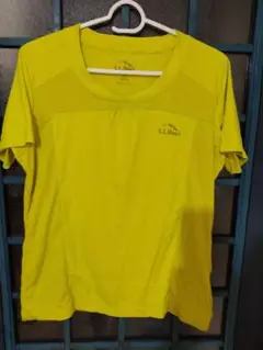 L.L.Bean 蛍光イエロートップス S