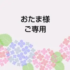 おたま様　ご専用
