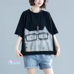 レディース Tシャツ I 可愛い プリント カジュアル 大きいサイズ カジュアル