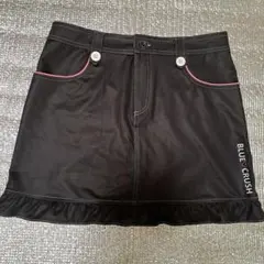BLUE CRUSH ブラック スカート フリル付き美品(インナーパンツなし)