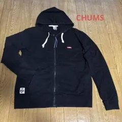 160 CHUMS チャムス 黒パーカー