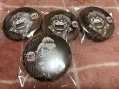 鬼滅の刃 ダイニング お楽しみくじ 缶バッジ 我妻善逸 桑島慈悟郎