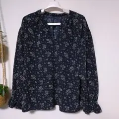 ナノユニバース 花柄