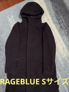 RAGEBLUE チェスターコート 黒　Sサイズ