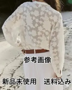 ZARA フラワージャガードテクスチャーシャツ 新品未使用 人気完売品 送料込み