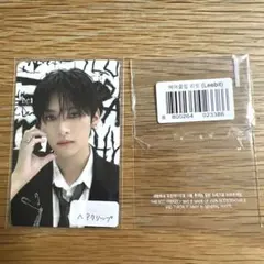 StrayKids スキズ dominateソウル　ヘアクリップ付属トレカ　リノ