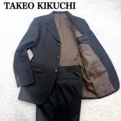 TAKEO KIKUCHI スーツ セットアップ フォーマル ビジネス ブラックのサムネイル