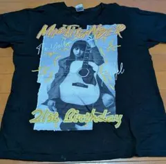 【古着】まねきケチャ 深瀬美桜 サイン入りＴシャツ