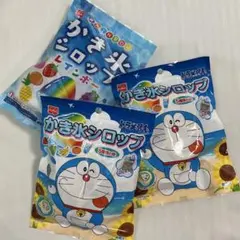 ドラえもん かき氷シロップ 5種類の味　レインボー
