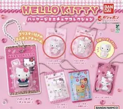 HELLO KITTY パッケージミニチュアコレクション　エンジェル　キルト