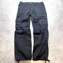 00s【archive】AIR WALK/ギミックカーゴパンツ/Y2K/XL 黒