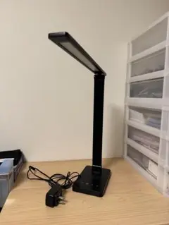 美品タッチセンサー式デスクライト 黒
