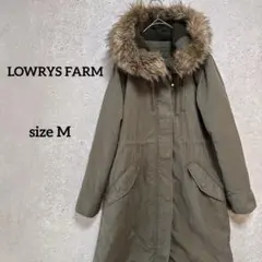 ローリーズファーム モッズコート 2way カーキ ライナー付き M カジュアル