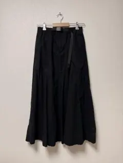 Gramicci ロングスカート ブラックのサムネイル