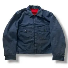 90s USA製 Red Kap ワークジャケット ネイビー M 短丈 古着