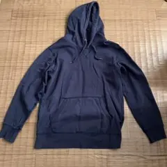 UNIQLO ネイビー M フード付きパーカー 青　ユニクロ