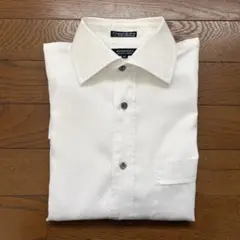 極美品 BURBERRY バーバリー ホワイトシャツ ダブルカフス M 38 白