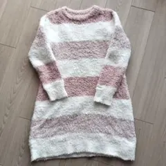 gelato pique ジェラートピケ ワンピース ピンクボーダー