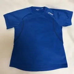 asics アシックス スポーツTシャツ ブルー レディースLサイズのサムネイル