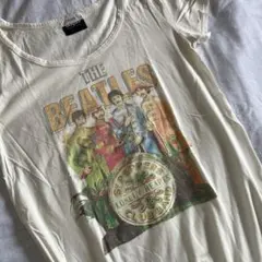 アダムエロペ購入　BEATLESコラボTシャツ　ロックT バンドT