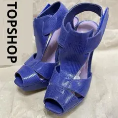 TOPSHOP | トップショップ クロコ柄ヒールサンダルのサムネイル