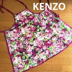 KENZO ケンゾー　エプロン 花柄 フローラル　未使用のサムネイル