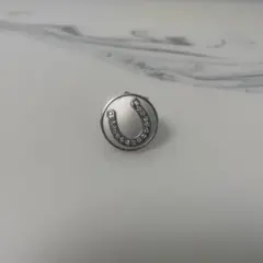 【美品】navika USAゴルフマーカー Horseshoe Silver