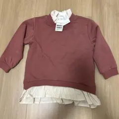 petit main 長袖カットソー 100