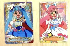【匿名配送】ひろがるスカイ！プリキュア キラキラカードグミ 2枚セット