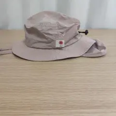 日よけ付き サファリハット ピンク　54cmのサムネイル
