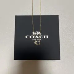 COACH ネックレス Cロゴ ゴールドカラーのサムネイル