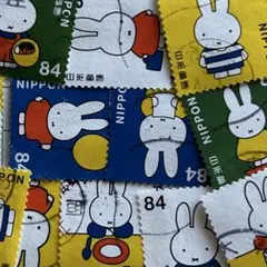 日本の古切手　ミッフィー その4　10枚 miffy - ミッフィー（ふみの日）切手 使用済切手 日本郵便の通販 by 伊