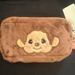 【新品】モンチッチくん　スクエアポーチ モンチッチ コスメポーチ 化粧ポーチ