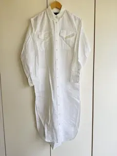 Ralph Lauren ホワイト シャツワンピース サイズ0のサムネイル