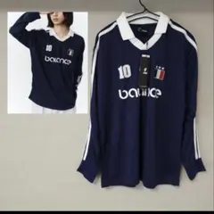 バランス ネイビー 長袖ジャージ 10