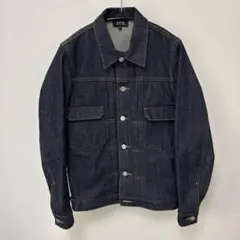 【傷あり】APC アーペーセー2ndデニムジャケットXS