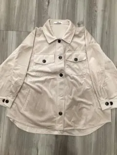 サファリショートスリーブシャツ ZARA 金ボタン ドルマン シャツ 