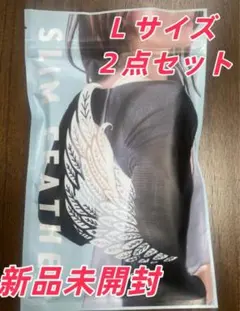 ２枚セットSlim Feather スリムフェザー 二の腕着圧 Lサイズ新品R5